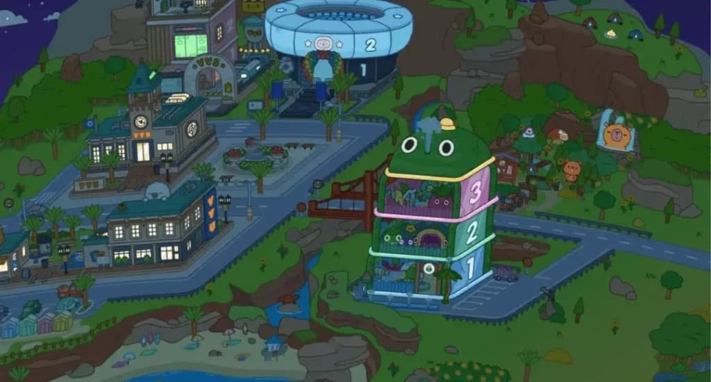 Interactive and Fun Loaded design of the Toca Boca World