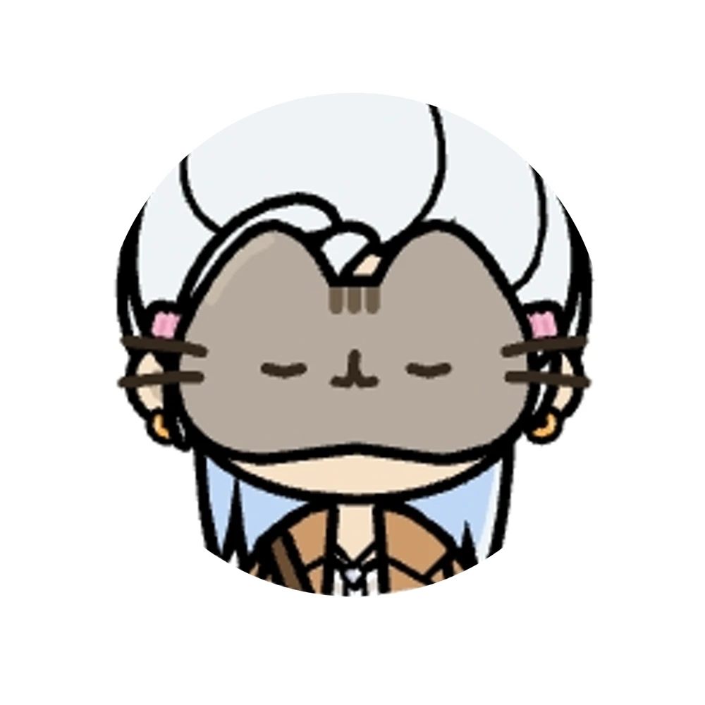 Face accessory sunglasses with Pusheen detailing