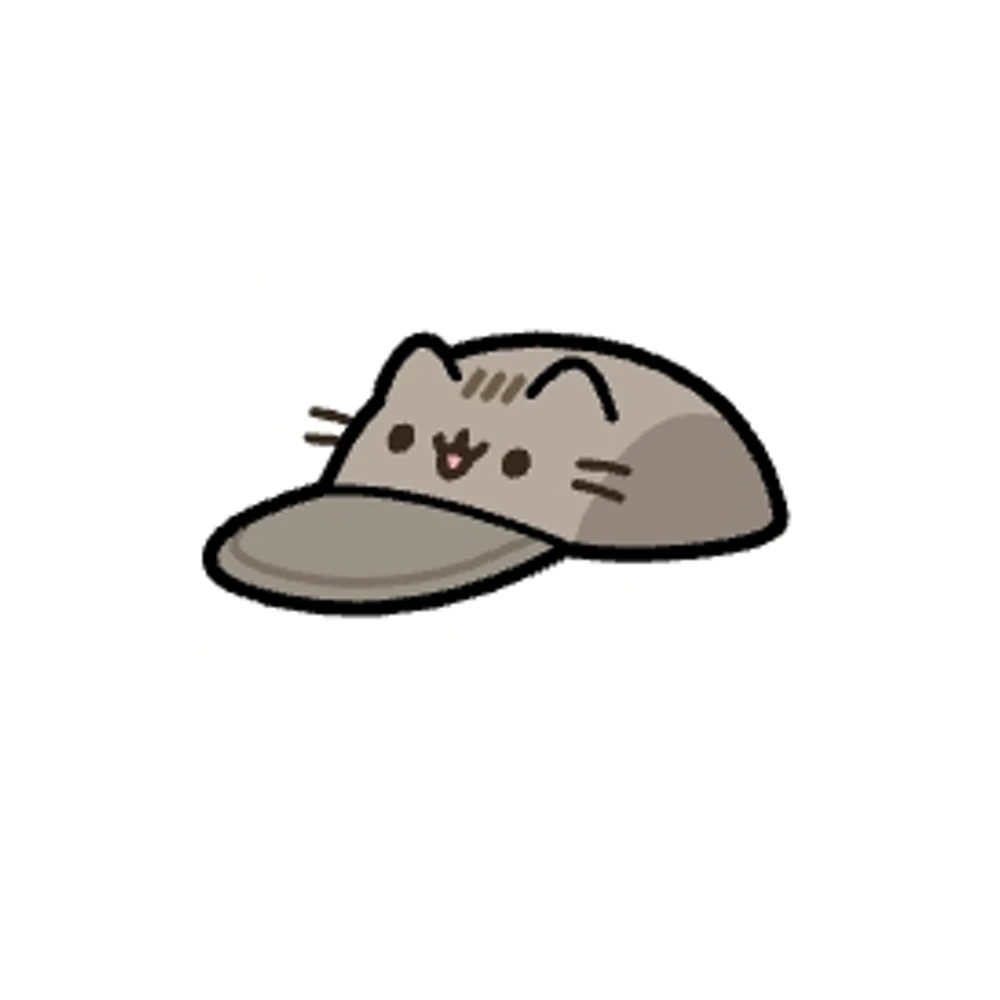 Pusheen-themed cap hat