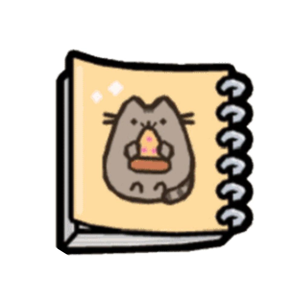 Pusheen notebook gift