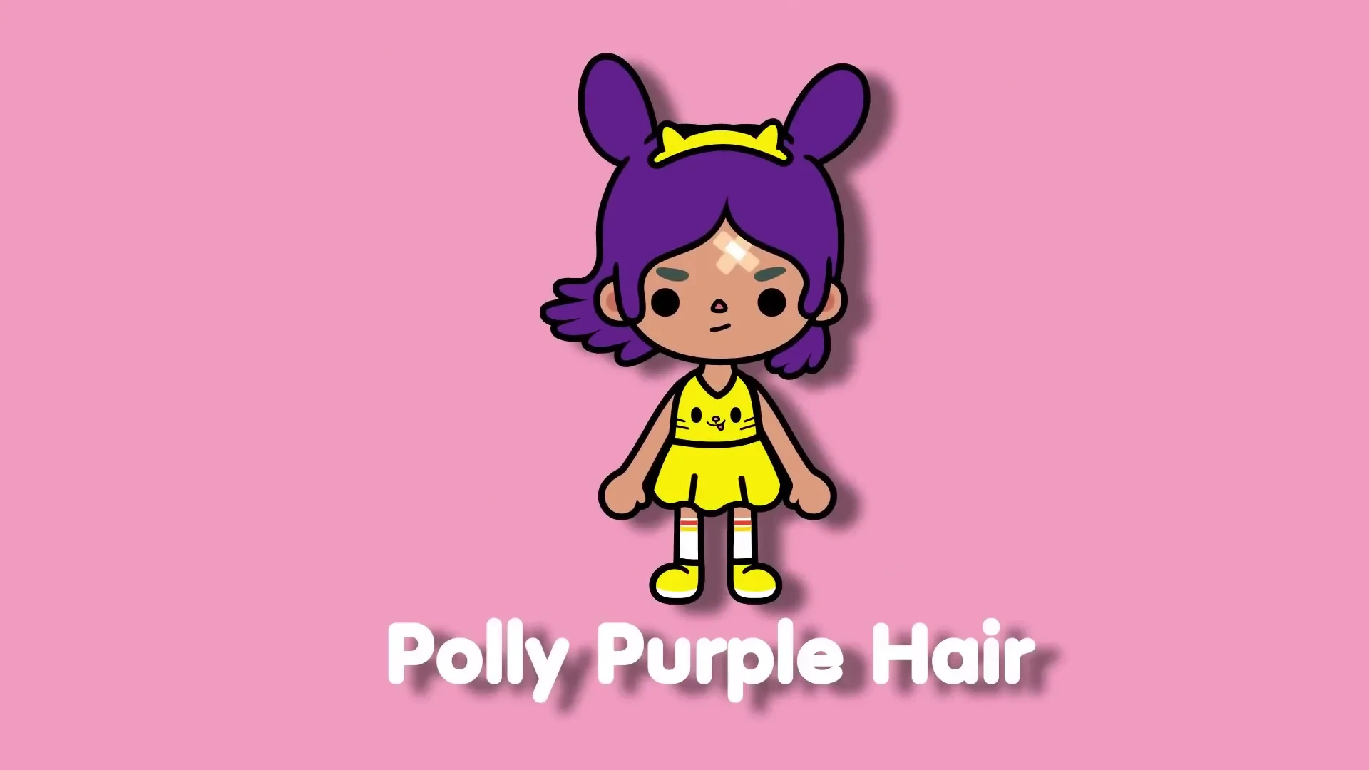 Polly Purple Hair Toca Life World