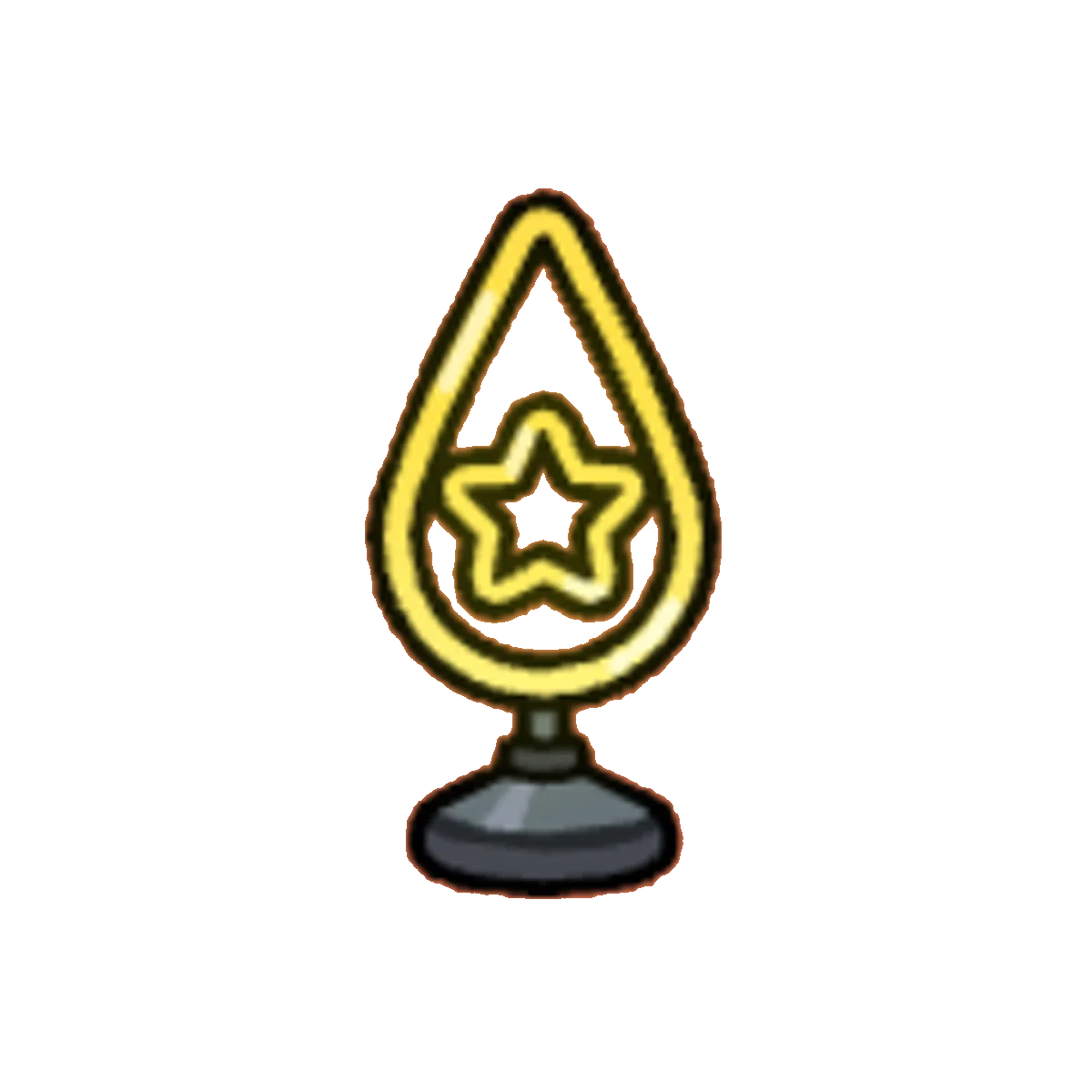 Day 3 gift — Found Heaven neon lamp shown in its lit, glowing yellow state