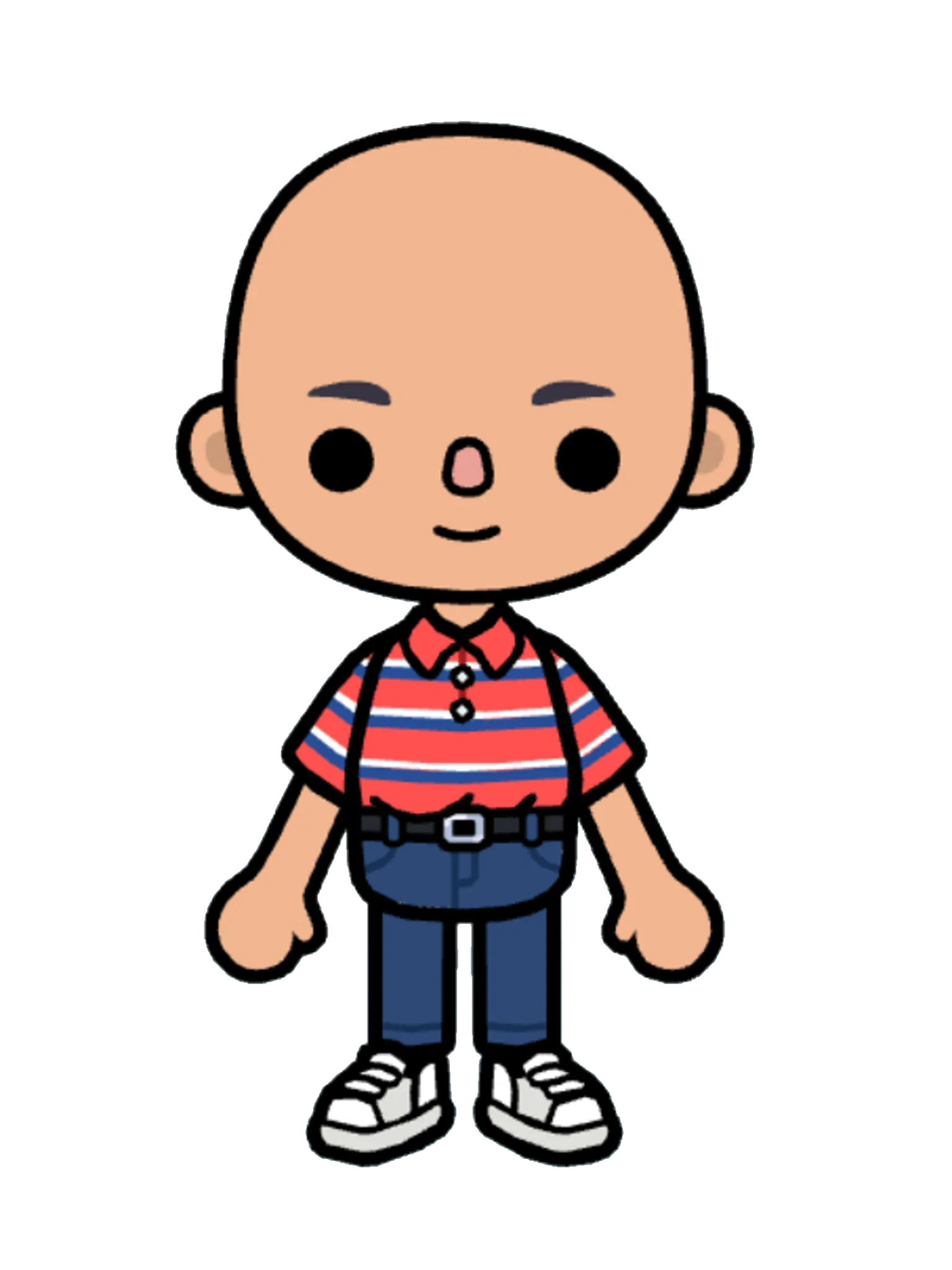 Character Creator Outfit 2 in Toca Boca — full-body view, references Conan Gray's Sunset Season EP